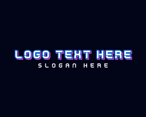 Neon Tech Wordmark logo