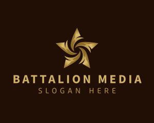 Media Advertising Star logo design