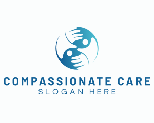 Hand People Care logo design