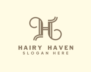 Elegant Business Letter H logo design