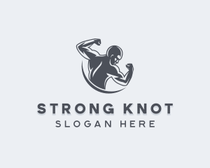 Fitness Training Strong logo design