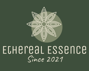 Flower Oil Extract logo design