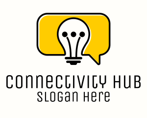 Bulb Idea Communication logo