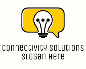 Bulb Idea Communication logo