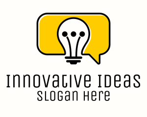 Bulb Idea Communication logo