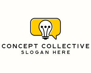 Bulb Idea Communication logo