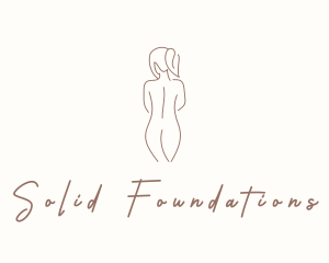 Adult Woman Body Logo