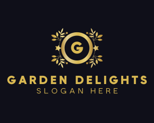 Golden Beauty Salon logo design