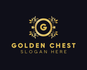 Golden Beauty Salon logo design