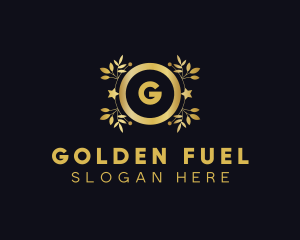 Golden Beauty Salon logo design