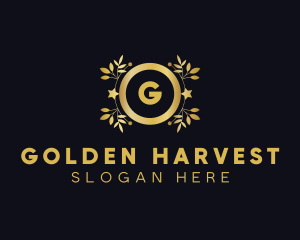 Golden Beauty Salon logo design