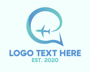Airplane Travel Chat logo