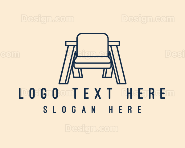 Interior Armchair Furniture Logo