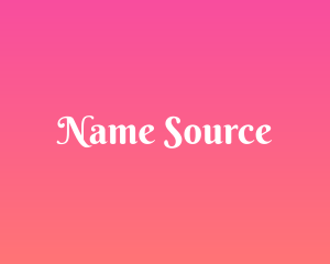 Generic Feminine Script logo