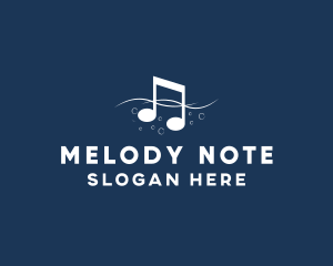 Musical Note Sea logo