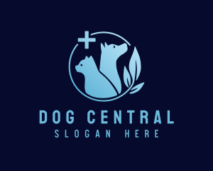 Cat Dog Veterinary logo design