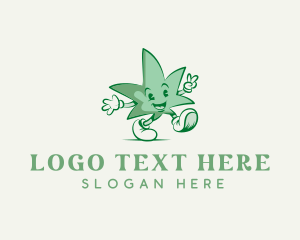 Cannabis Leaf Marijuana Logo