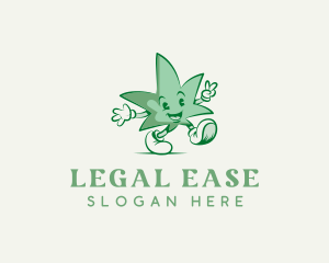 Cannabis Leaf Marijuana logo