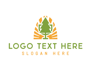 Bio Tree Emblem logo