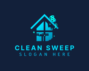 House Window Cleaning logo design