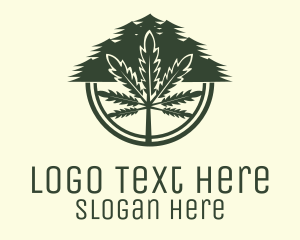 Hemp Farm Badge logo