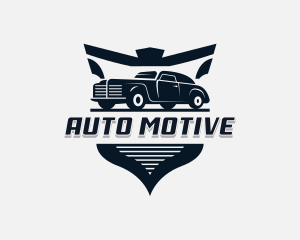 Classic Car Vehicle logo design