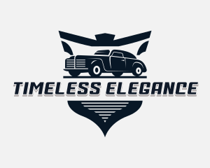 Classic Car Vehicle logo