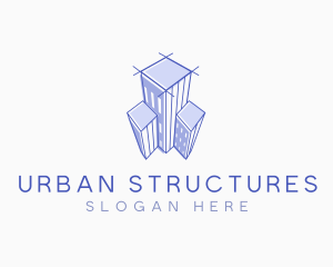 Architecture Building City logo design