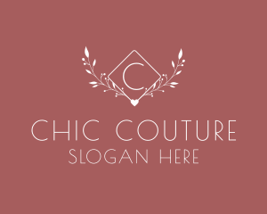 Elegant Vines Boutique logo design