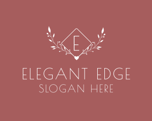 Elegant Vines Boutique logo design