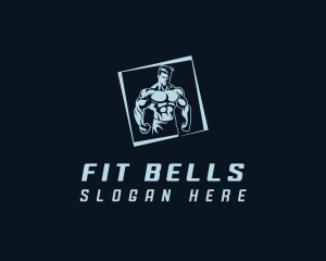 Muscle Fitness Trainer logo design