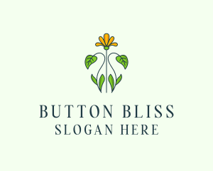 Flower Garden Plant logo design