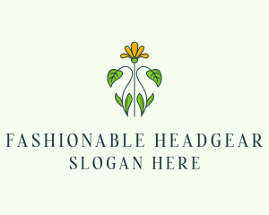 Flower Garden Plant logo design