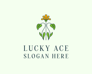 Flower Garden Plant logo design