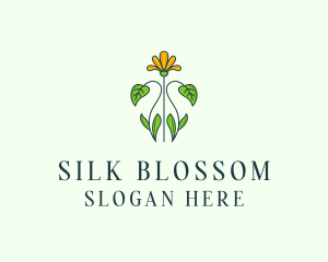 Flower Garden Plant logo design