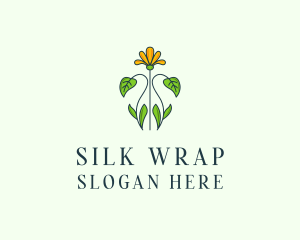 Flower Garden Plant logo design