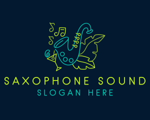 Saxophone Cocktail Bar  logo