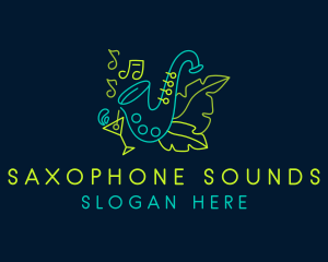 Saxophone Cocktail Bar  logo