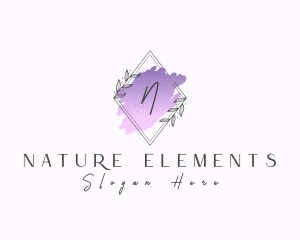 Natural Beauty Diamond logo design