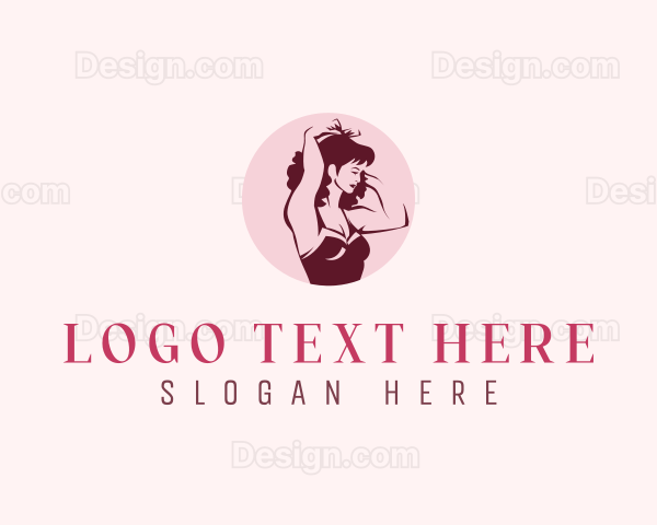 Retro Woman Beauty Logo