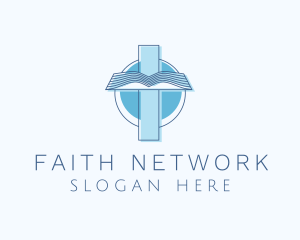 Blue Cross Bible Faith logo