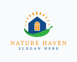 Natural Leaf Home logo design