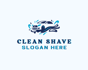 Car Wash Vehicle Cleaning logo design