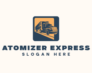 Express Trucking Transport logo design