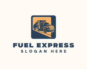 Express Trucking Transport logo design