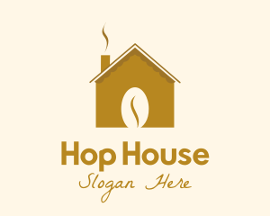 Brewed Coffee House  logo design