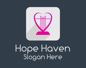 Heart Lyre App logo