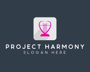 Heart Lyre App logo