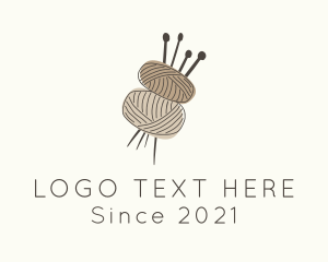 Brown Yarn Crochet  logo