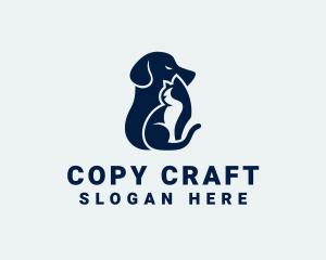 Pet Animal Kitten Dog Logo